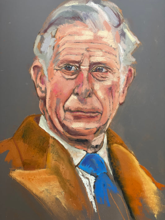 "King Charles III", Limited edition print run of 290 produced by Andy