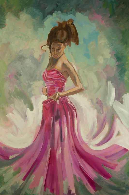 "That Stunning Dress", Fine Art Print